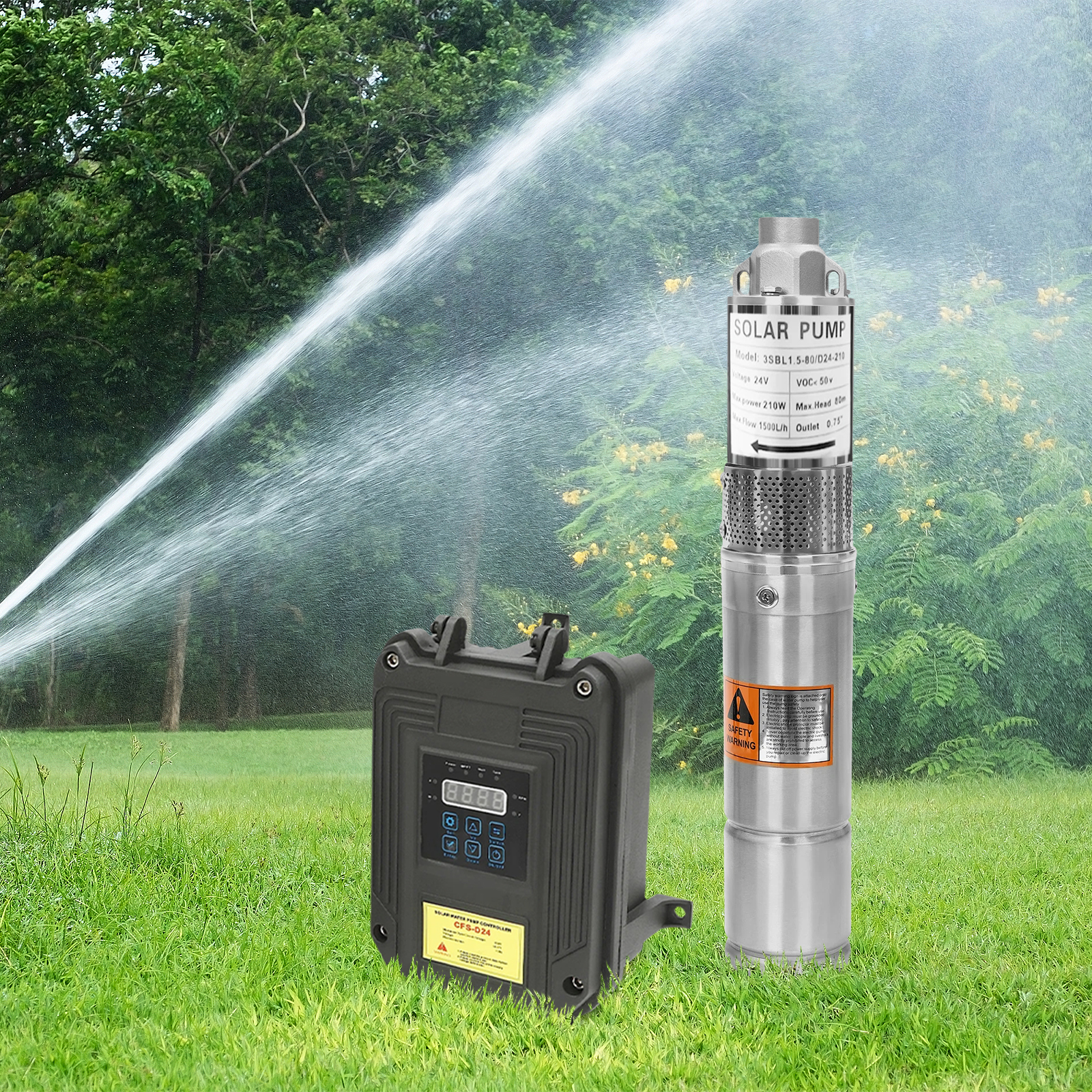 Agriculture Farming Services - 210W Deep Well Submersible Pump Stainless