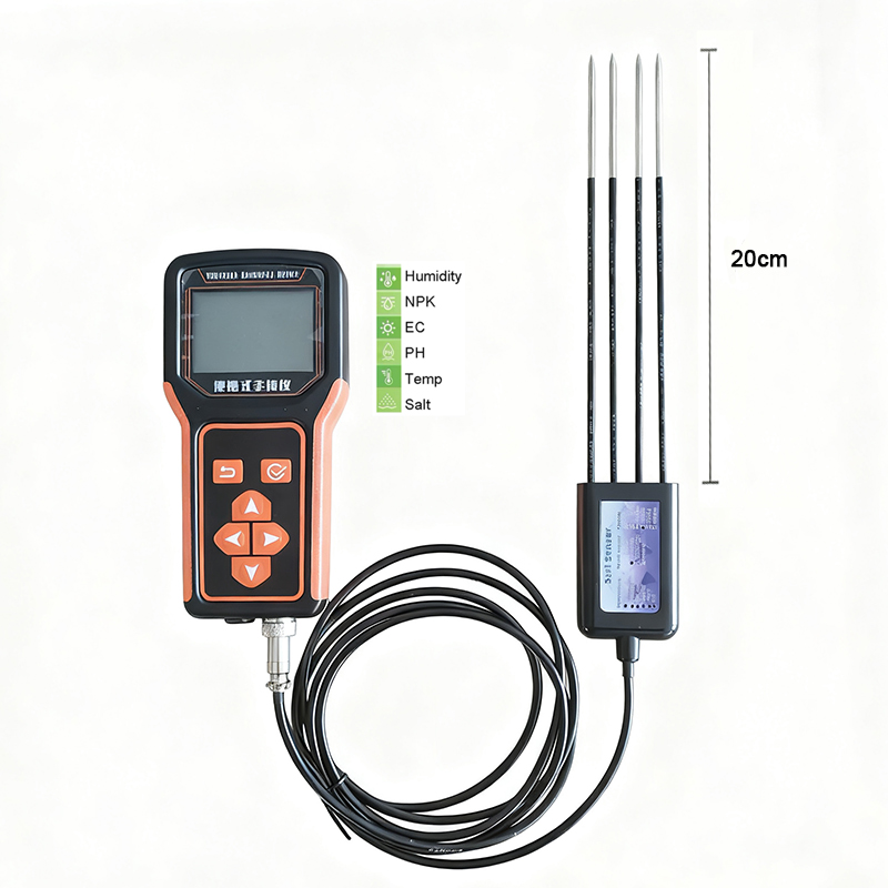 Soil Moisture Sensor - High Precision RS485 20cm Depth Handheld