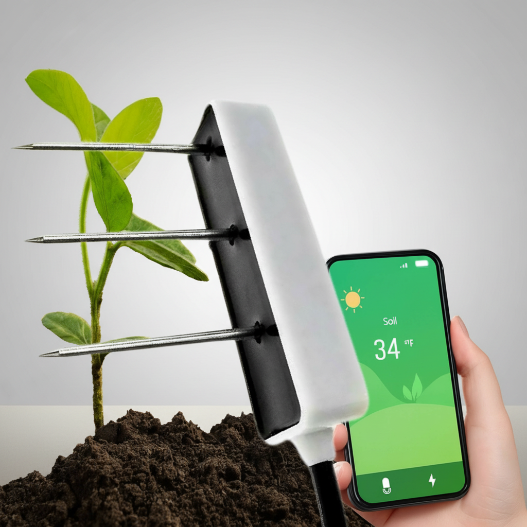 Soil Moisture Sensor - High‑Precision Teros12 5TE Soil Moisture, Temp,