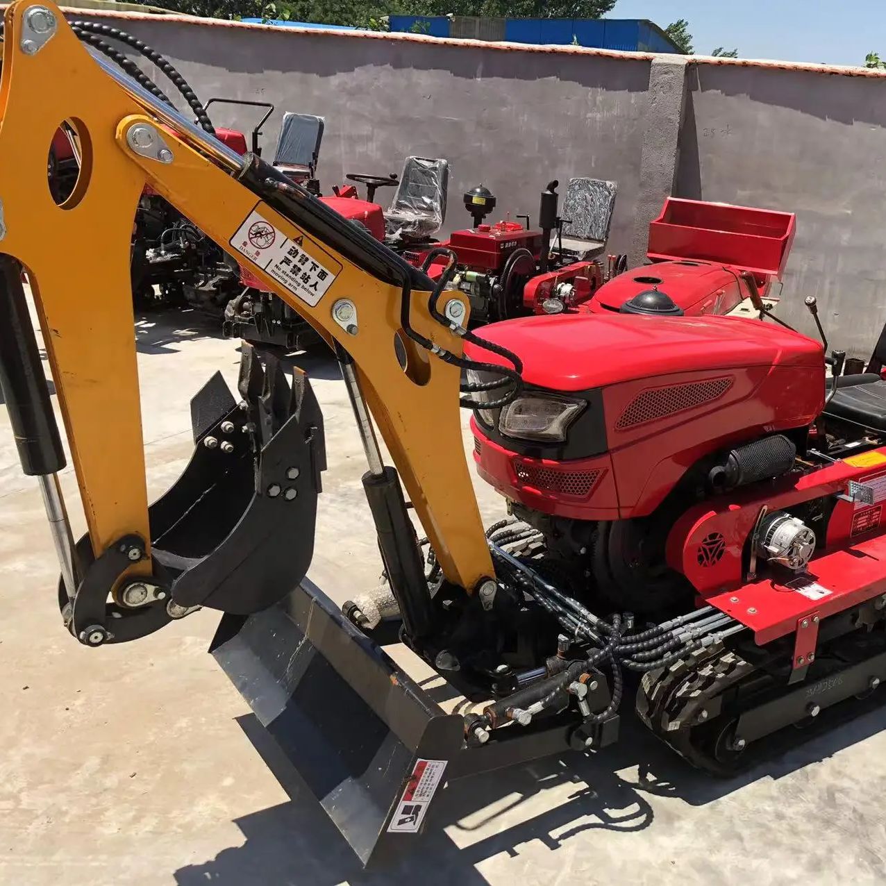 Orchard Sprayer Tractor - Customized 35HP Diesel Tiller Orchard Cultivation