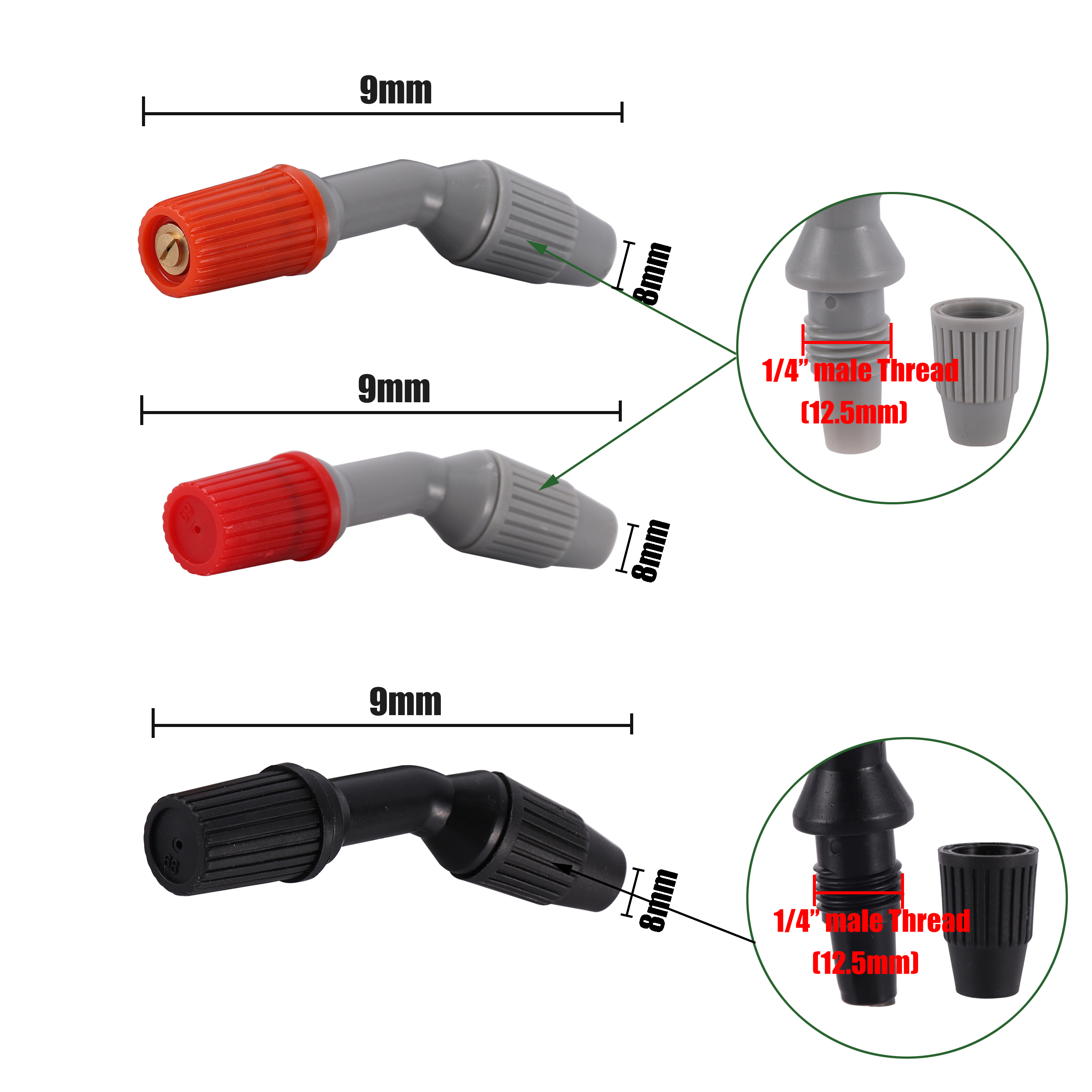 Adjustable Sprayer Nozzle Tip  - Orchard Sprayer Tractor avis et prix