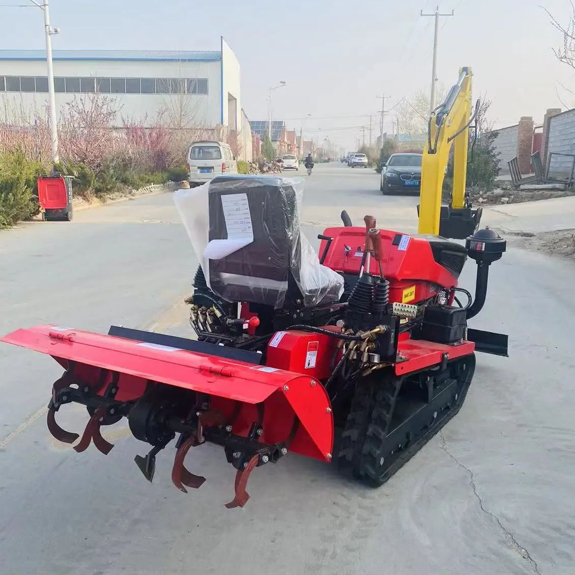 Customized 25HP Diesel Tiller  - Orchard Sprayer Tractor avis et prix