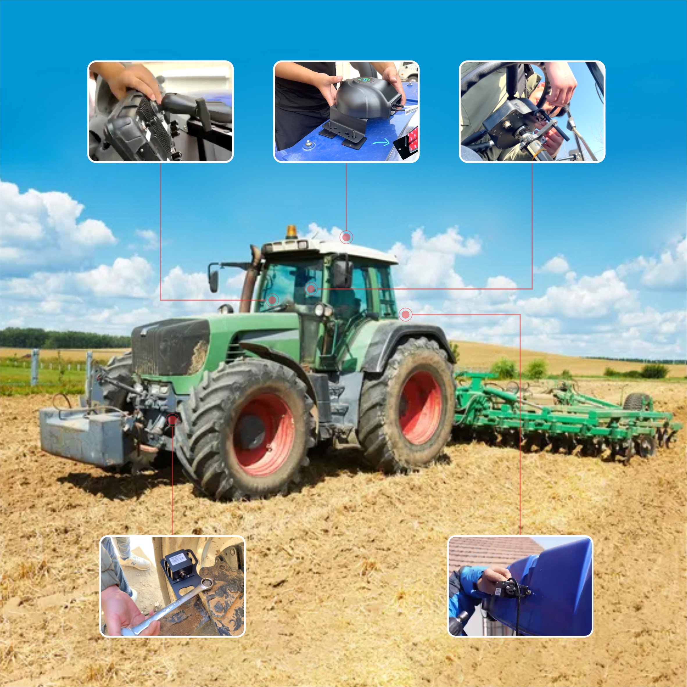 Gps Agricultural Machinery Equ - Agriculture Farming Services avis et prix