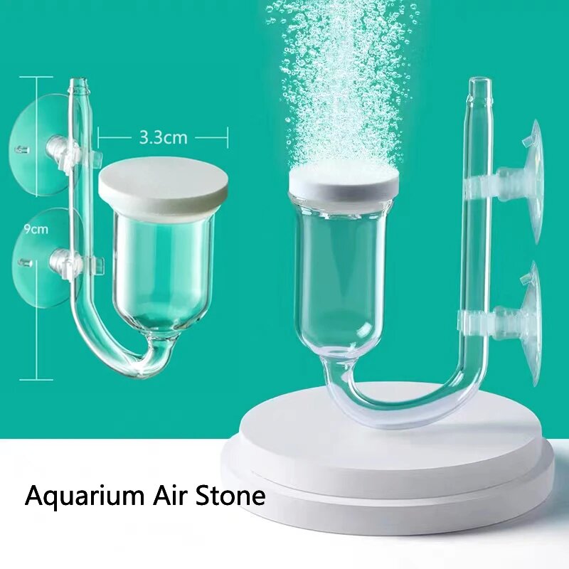 1Set Glass Air Pump Sand Stone - Aquaculture Aerator Pump avis et prix