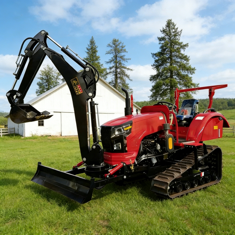 Customized Crawler Tractor 50H - Agriculture Farming Services avis et prix