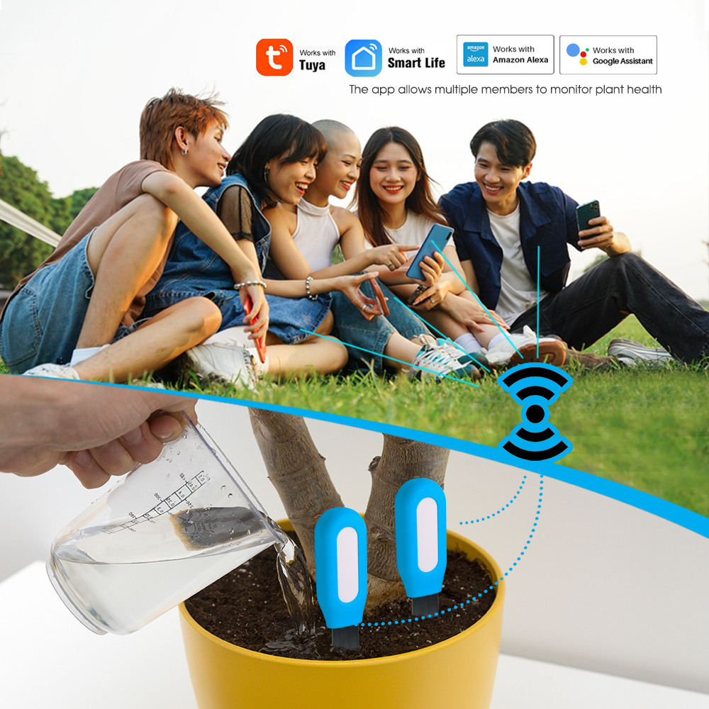 1PCS Tuya Zigbee Soil Sensor H - Soil Moisture Sensor avis et prix