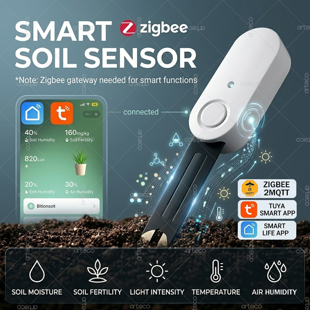 Zigbee Smart Soil Moisture Sen - Plant Growth Regulator avis et prix