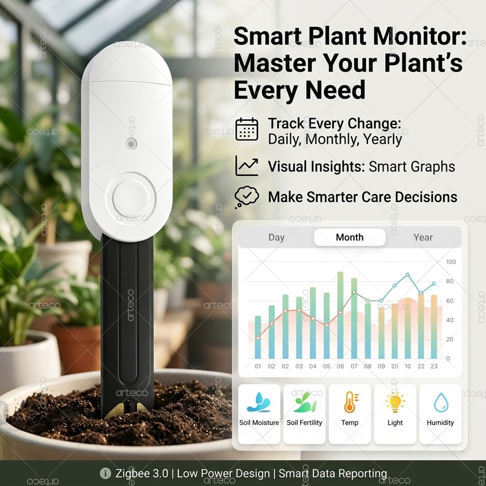 Zigbee Smart Soil Moisture Sen - Plant Growth Regulator avis et prix
