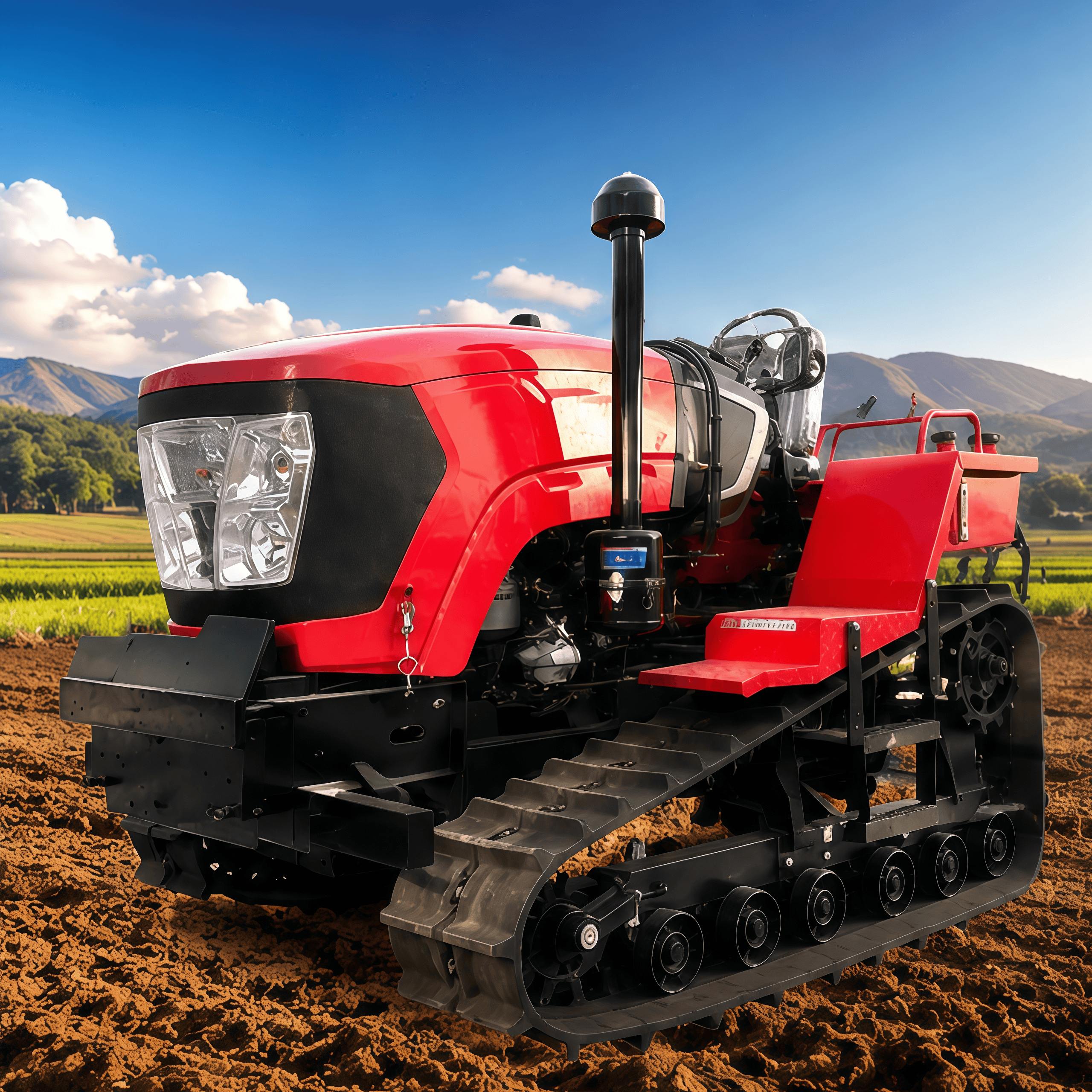 Custom Crawler Tractor Farm Ag - Agriculture Farming Services avis et prix