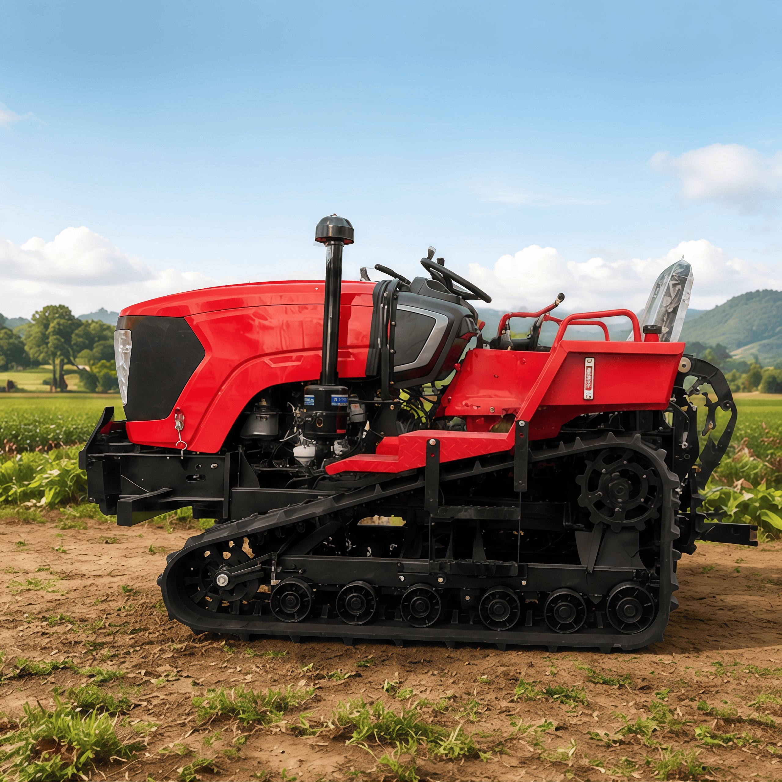 Custom Crawler Tractor Farm Ag - Agriculture Farming Services avis et prix
