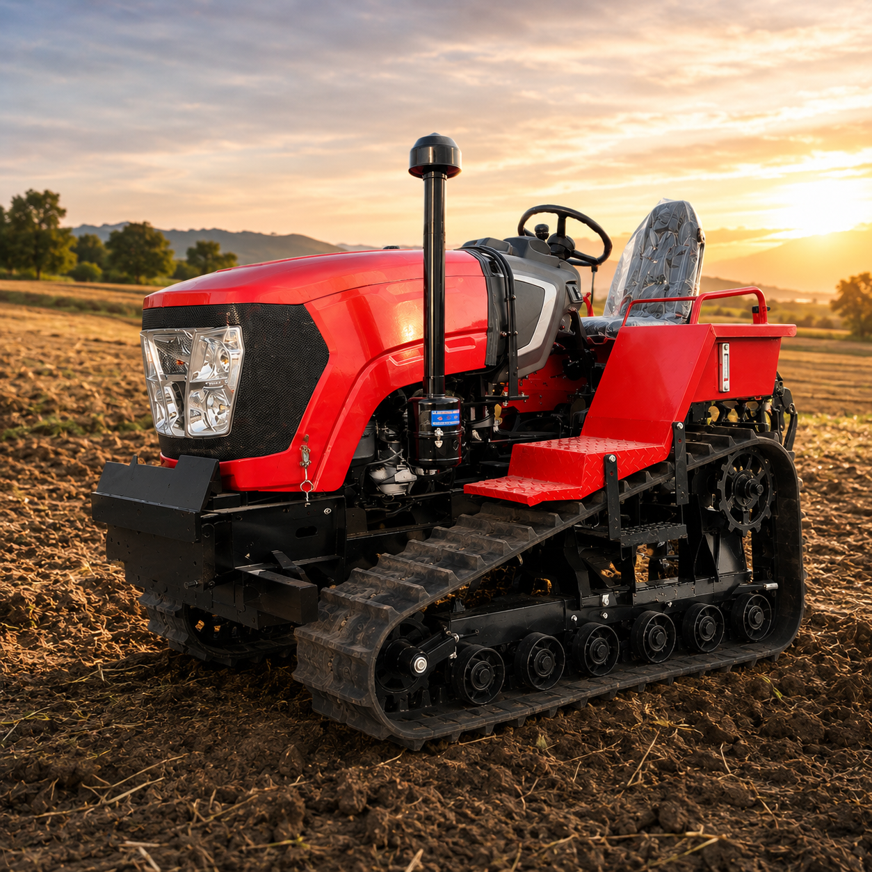 Custom Crawler Tractor Farm Ag - Agriculture Farming Services avis et prix