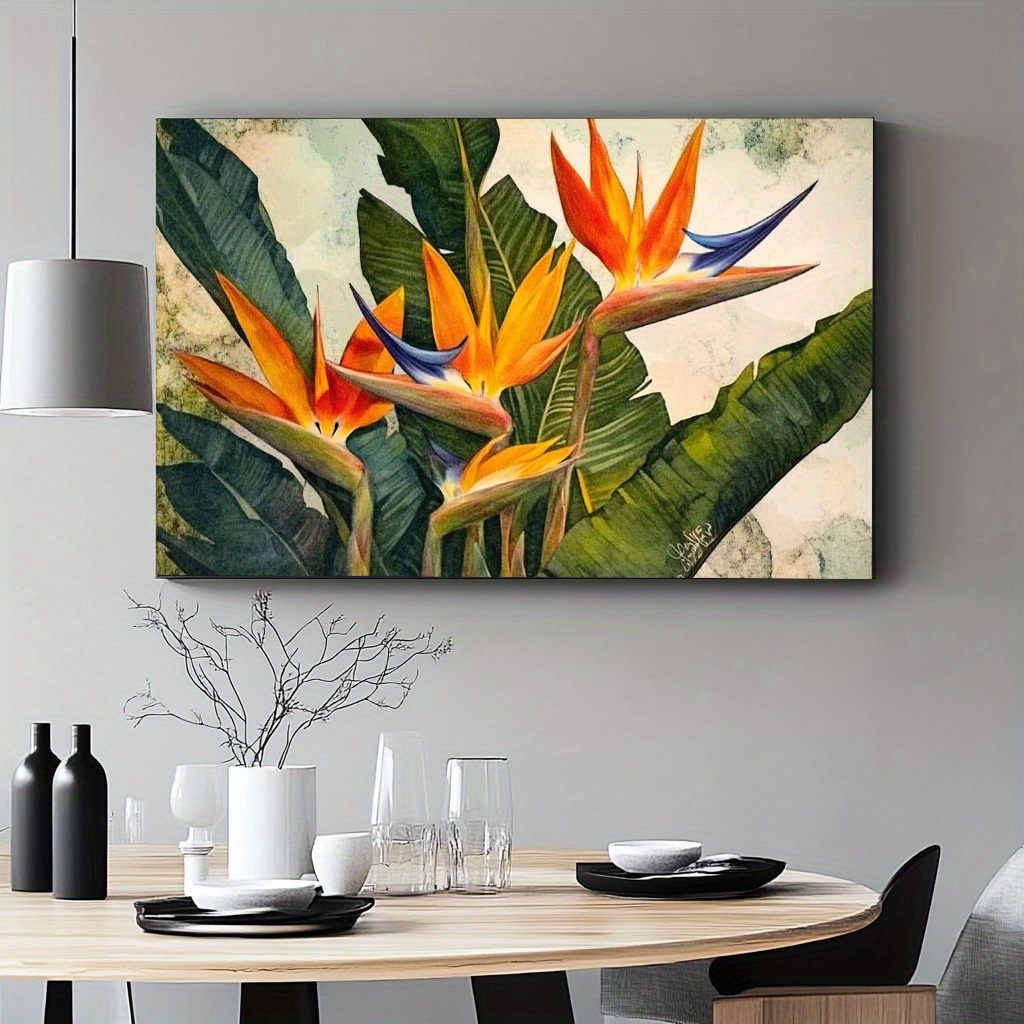 Vibrant Tropical Orchid Poster - Orchard Sprayer Tractor avis et prix