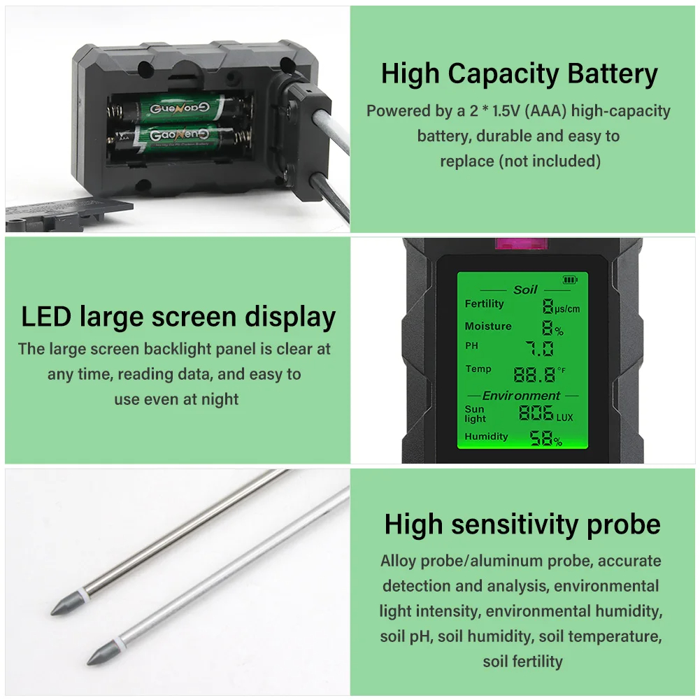 ST03 Six-in-One Soil Tester Mo - Plant Growth Regulator avis et prix