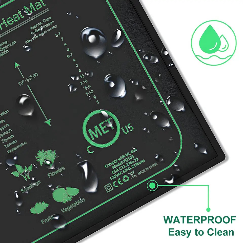 10/25/50CM Seedling Heat Mat I - Plant Growth Regulator avis et prix