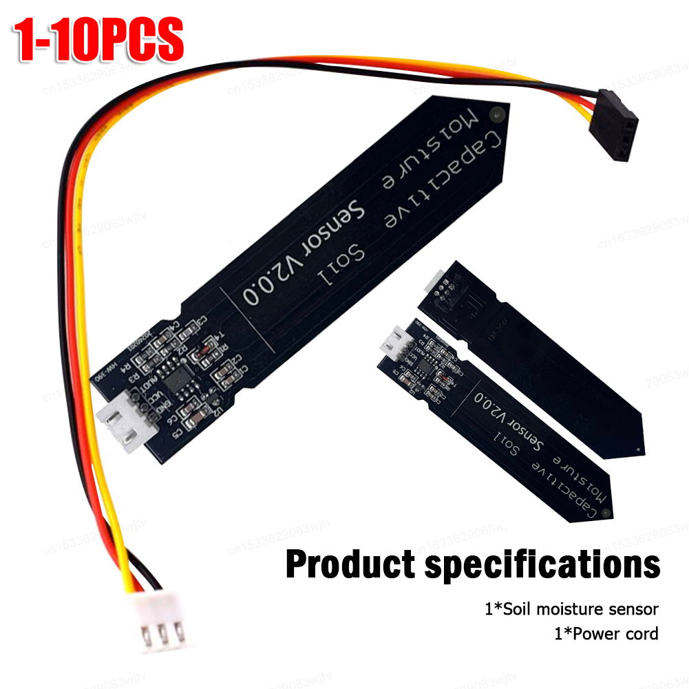 1-10PCS HW-390 Capacitive Soil - Soil Moisture Sensor avis et prix