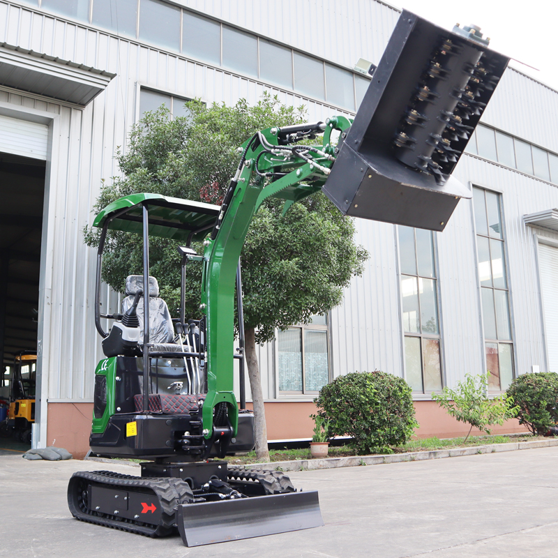 Mini Excavator Hydraulic Crawl - Agriculture Farming Services avis et prix