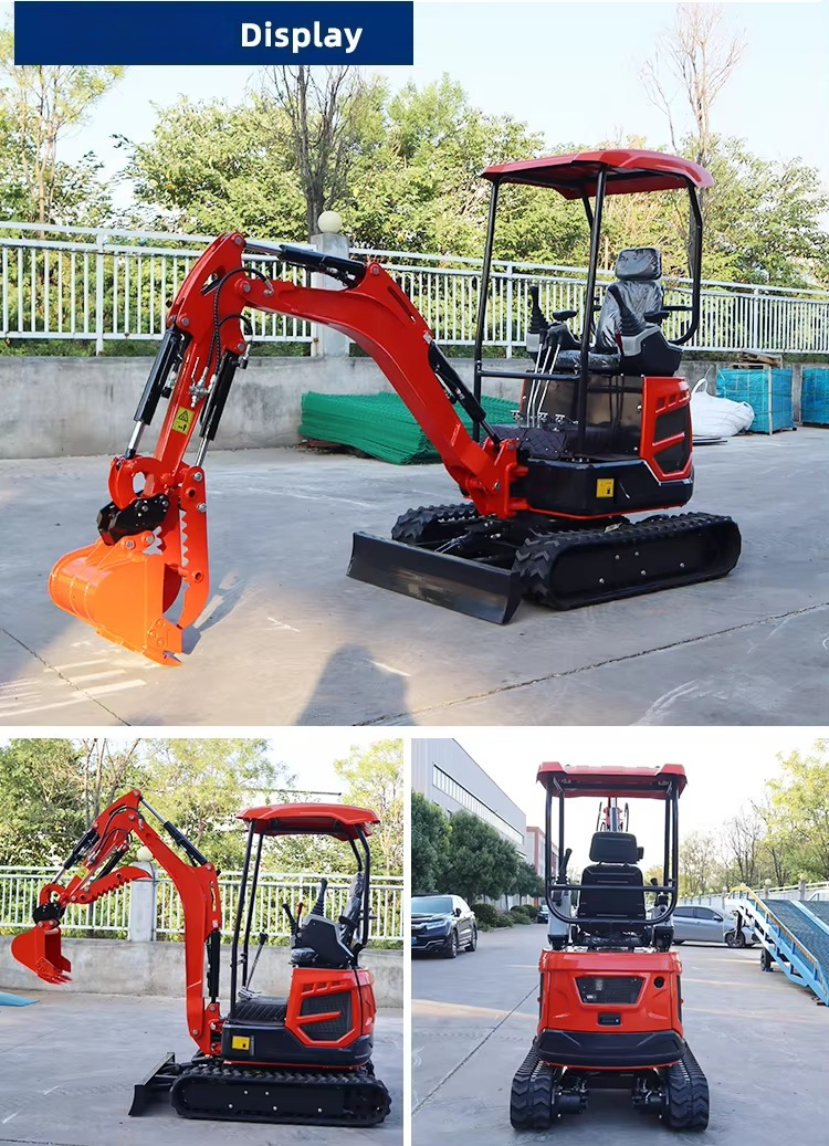Mini Excavator Hydraulic Crawl - Agriculture Farming Services avis et prix