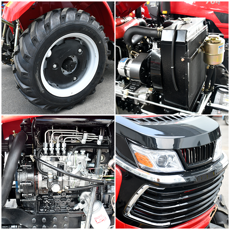 Mini Farm Tractor with 70HP 4W - Agriculture Gardening Farming avis et prix