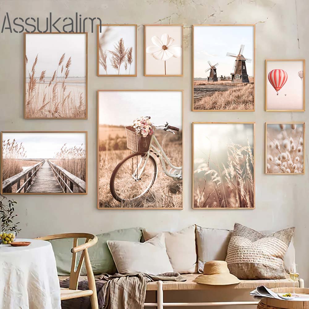 Landscape Beige Wall Art Bike  - Orchard Sprayer Tractor avis et prix