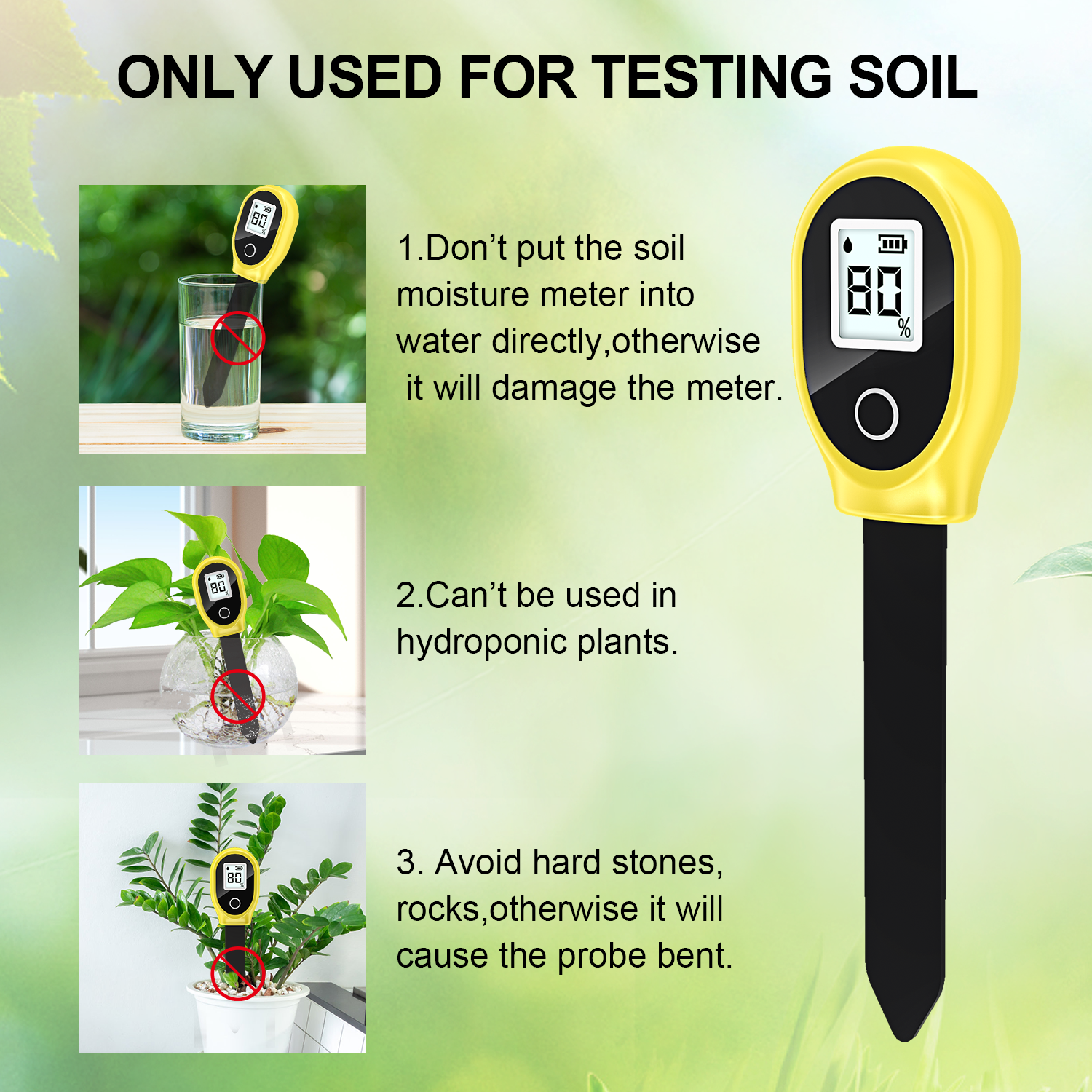 Soil Moisture Sensor Monitor P - Plant Growth Regulator avis et prix