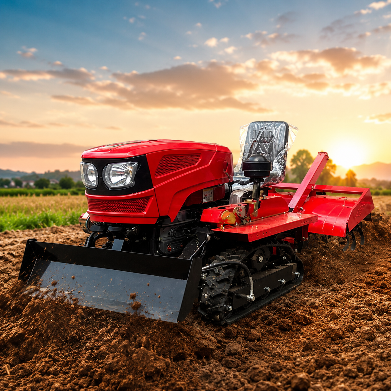 Customized Compact Farm Tracto - Agriculture Farming Services avis et prix